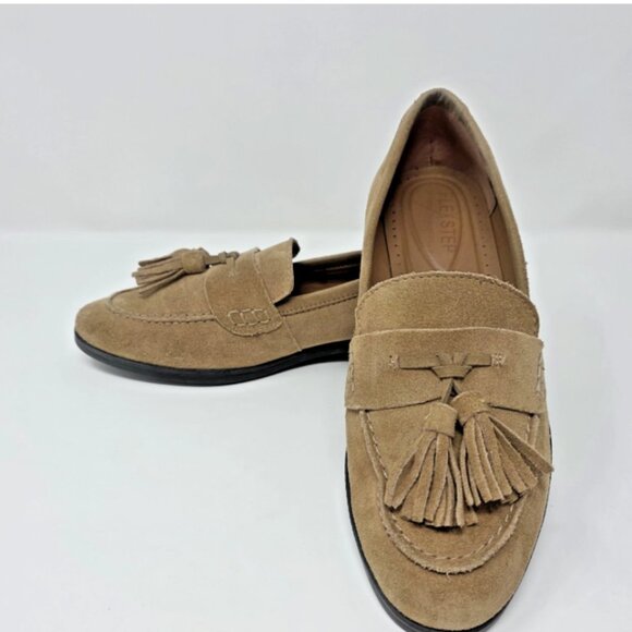 GH Bass & Co Flex Step Noelle Suede Leather Loafer Womens Size 6.5 M Preppy - Picture 2 of 15